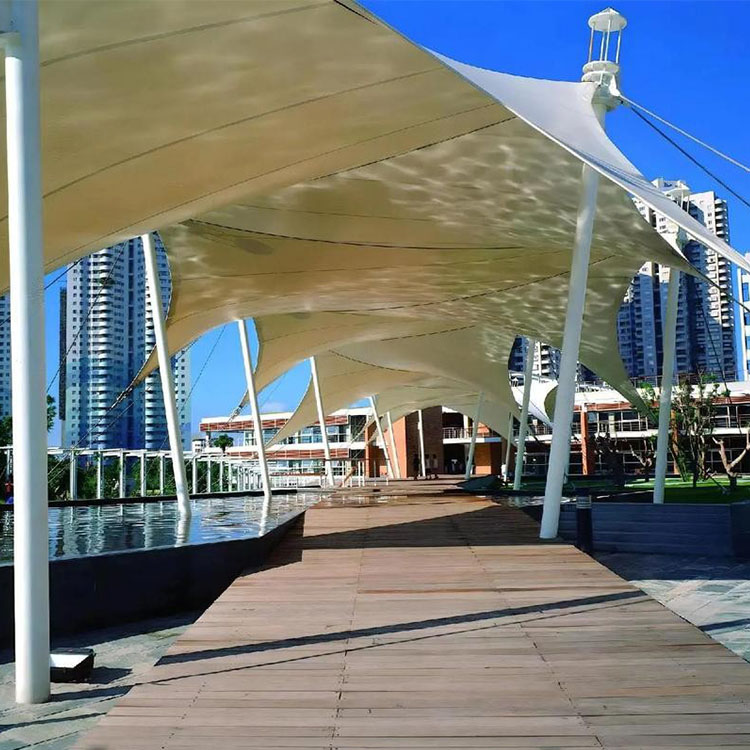 白玉县膜结构景观棚