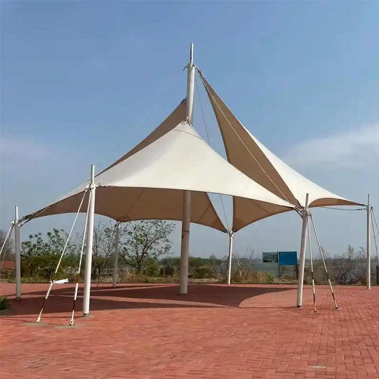 白玉县膜结构景观棚