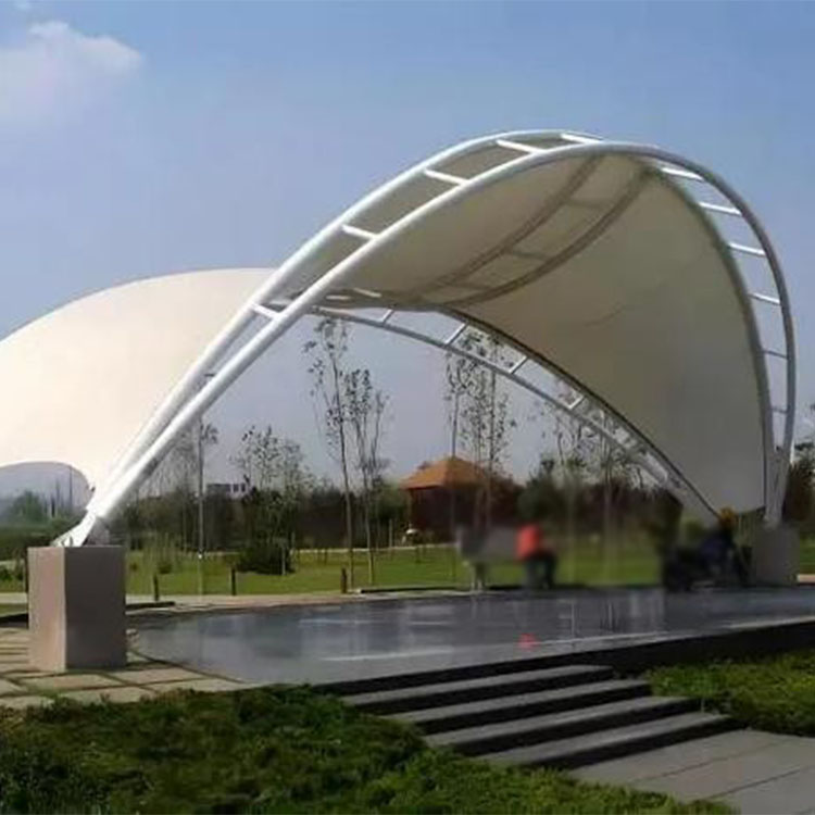 白玉县膜结构景观棚