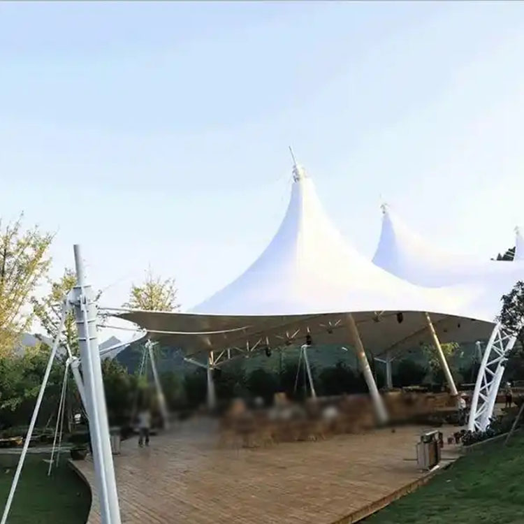 白玉县膜结构景观棚