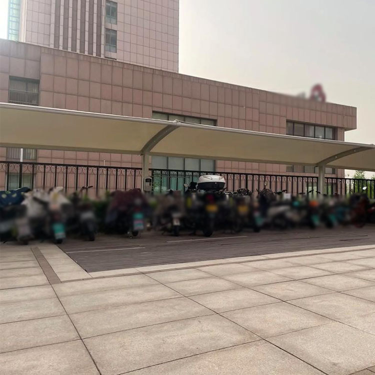 白玉县膜结构电动车棚