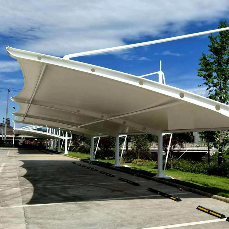 白玉县膜结构汽车棚